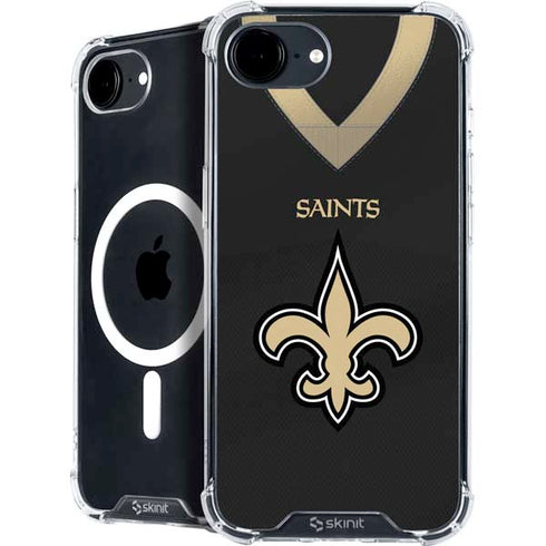 NFL New Orleans Saints Team Jersey iPhone 16e MagSafe Case