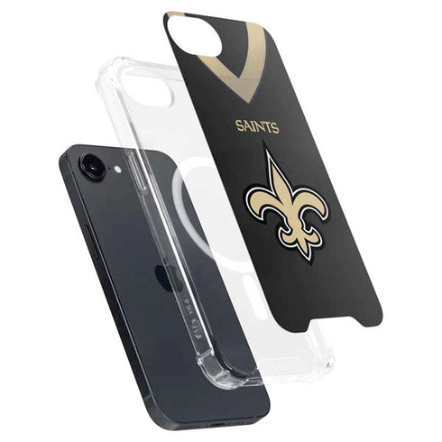 NFL New Orleans Saints Team Jersey iPhone 16e MagSafe Case