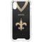 NFL New Orleans Saints Team Jersey iPhone XS Clear Case