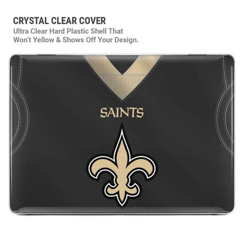 NFL New Orleans Saints Team Jersey MacBook Pro 14in (2021-24) Case plus Skin