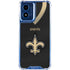 NFL New Orleans Saints Team Jersey Moto G 5G (2024) Clear Case