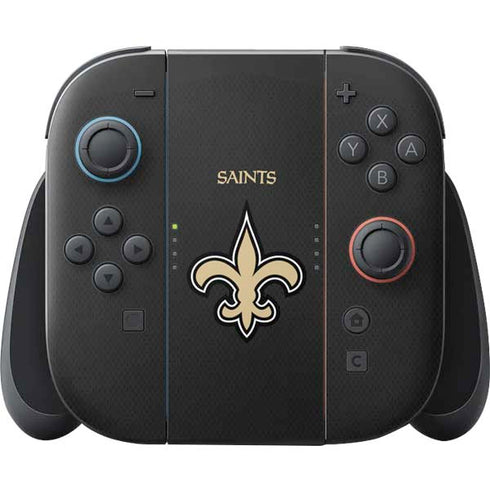 NFL New Orleans Saints Team Jersey Nintendo Switch 2 (2025) Joy-Con Controller Skin