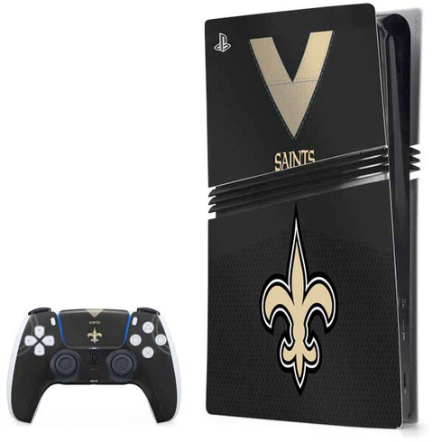 NFL New Orleans Saints Team Jersey PS5 Pro Bundle Skin