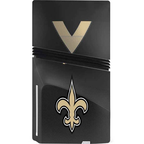 NFL New Orleans Saints Team Jersey PS5 Pro Disk Bundle Skin