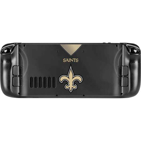 NFL New Orleans Saints Team Jersey Steam Deck Handheld Gaming Computer OLED Skin