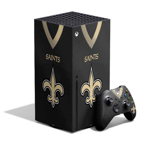 NFL New Orleans Saints Team Jersey XBox Series X Digital Edition Bundle Skin