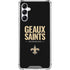 NFL New Orleans Saints Team Motto Gabb Phone 4 Clear Case