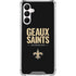 NFL New Orleans Saints Team Motto Galaxy A16 5G Clear Case