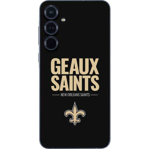 NFL New Orleans Saints Team Motto Galaxy A35 5G Skin