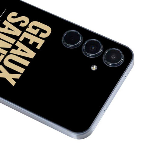 NFL New Orleans Saints Team Motto Galaxy A55 5G Skin