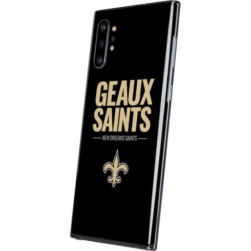 NFL New Orleans Saints Team Motto Galaxy Note 10 Plus Skin