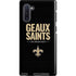 NFL New Orleans Saints Team Motto Galaxy Note 10 Pro Case