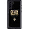 NFL New Orleans Saints Team Motto Galaxy Note 10 Waterproof Case