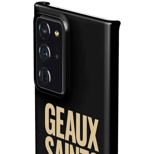 NFL New Orleans Saints Team Motto Galaxy Note20 Ultra 5G Lite Case