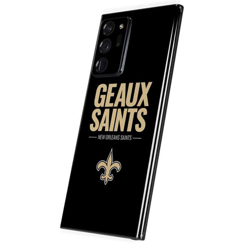 NFL New Orleans Saints Team Motto Galaxy Note20 Ultra 5G Skin
