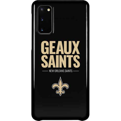 NFL New Orleans Saints Team Motto Galaxy S20 Lite Case