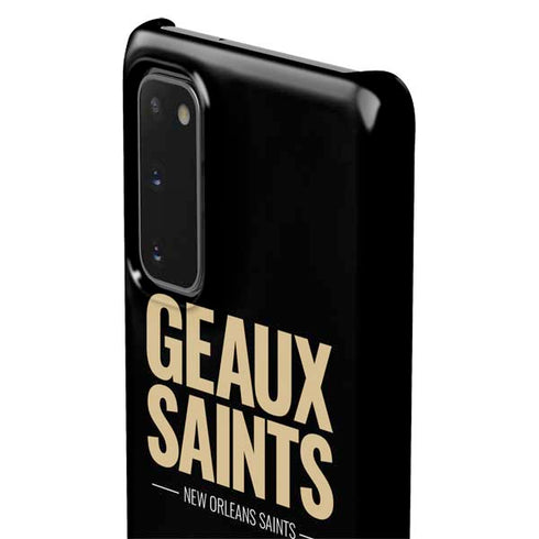 NFL New Orleans Saints Team Motto Galaxy S20 Lite Case