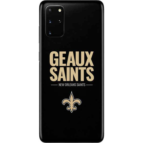 NFL New Orleans Saints Team Motto Galaxy S20 Plus Skin