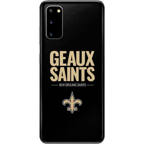 NFL New Orleans Saints Team Motto Galaxy S20 Skin