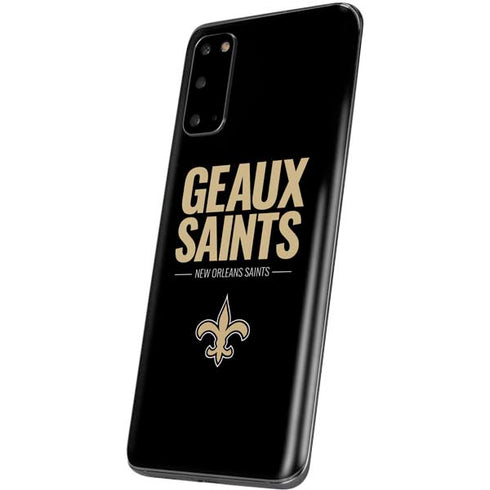 NFL New Orleans Saints Team Motto Galaxy S20 Skin