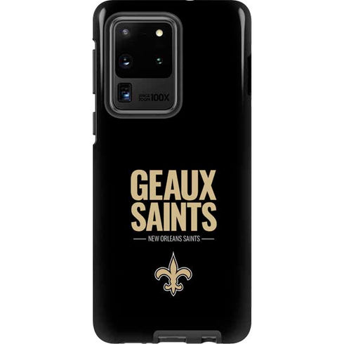 NFL New Orleans Saints Team Motto Galaxy S20 Ultra 5G Pro Case