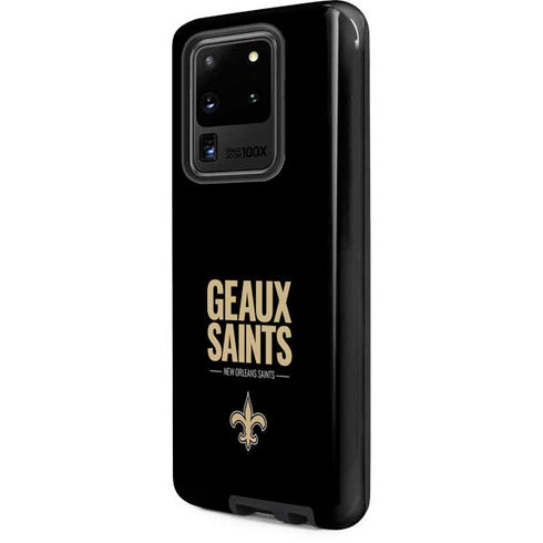 NFL New Orleans Saints Team Motto Galaxy S20 Ultra 5G Pro Case