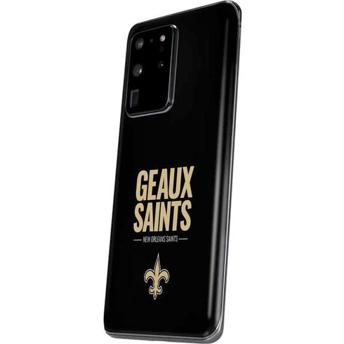 NFL New Orleans Saints Team Motto Galaxy S20 Ultra 5G Skin