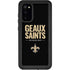 NFL New Orleans Saints Team Motto Galaxy S20 Waterproof Case