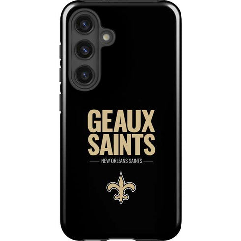 NFL New Orleans Saints Team Motto Galaxy S25 Impact Case