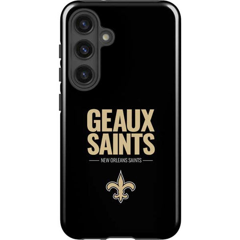 NFL New Orleans Saints Team Motto Galaxy S25 Plus Impact Case