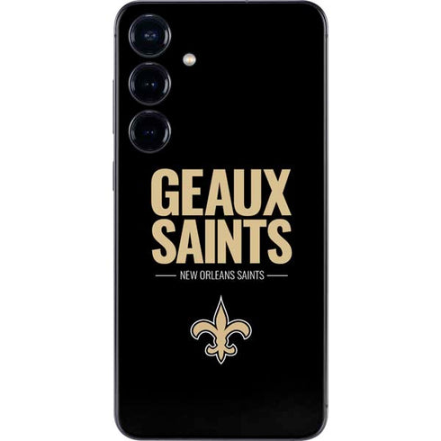 NFL New Orleans Saints Team Motto Galaxy S25 Plus Skin