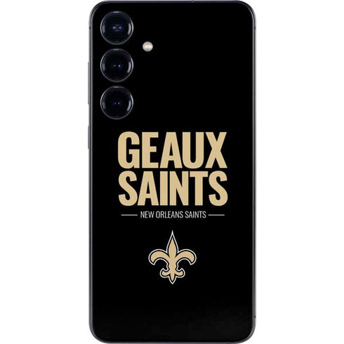 NFL New Orleans Saints Team Motto Galaxy S24 Skin