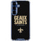 NFL New Orleans Saints Team Motto Galaxy S25 Plus Clear Case