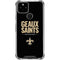 NFL New Orleans Saints Team Motto Google Pixel 5 Clear Case