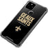 NFL New Orleans Saints Team Motto Google Pixel 5 Clear Case