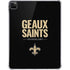 NFL New Orleans Saints Team Motto iPad Pro 11in (2024) Clear Case