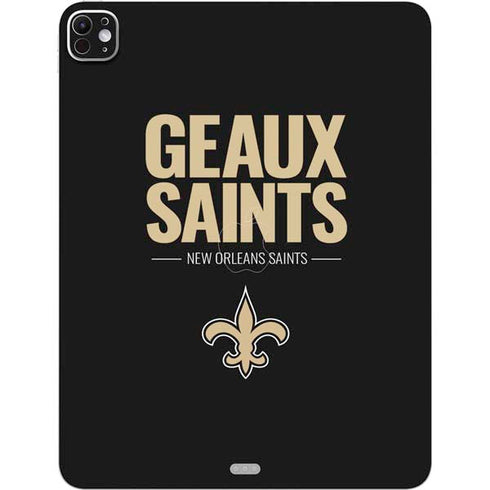 NFL New Orleans Saints Team Motto iPad Pro 13in M4 (2024) Skin