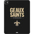 NFL New Orleans Saints Team Motto iPad Pro 13in M4 (2024) Skin