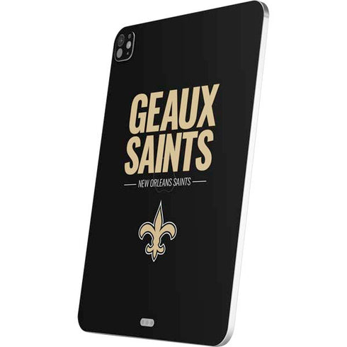 NFL New Orleans Saints Team Motto iPad Pro 13in M4 (2024) Skin