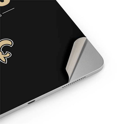 NFL New Orleans Saints Team Motto iPad Pro 13in M4 (2024) Skin