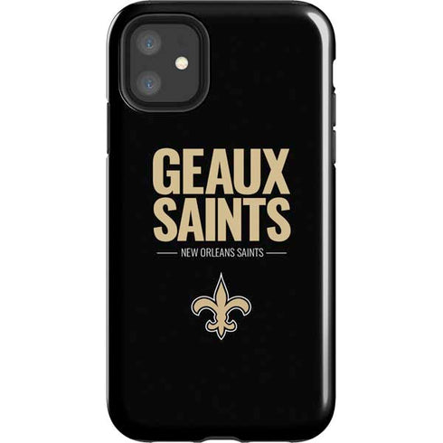 NFL New Orleans Saints Team Motto iPhone 11 Impact Case