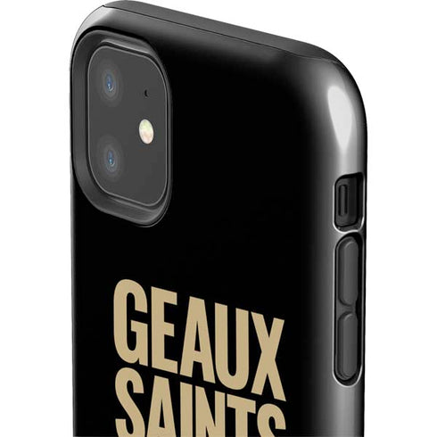 NFL New Orleans Saints Team Motto iPhone 11 Impact Case