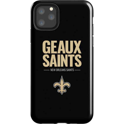 NFL New Orleans Saints Team Motto iPhone 11 Pro Max Impact Case