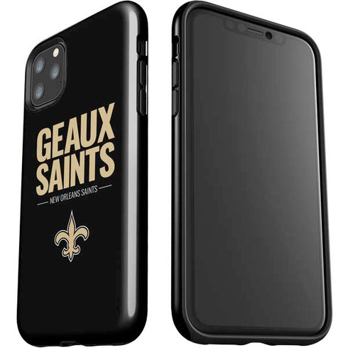 NFL New Orleans Saints Team Motto iPhone 11 Pro Max Impact Case