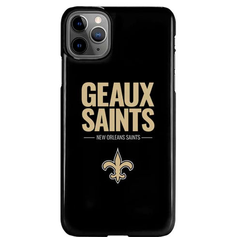 NFL New Orleans Saints Team Motto iPhone Cases