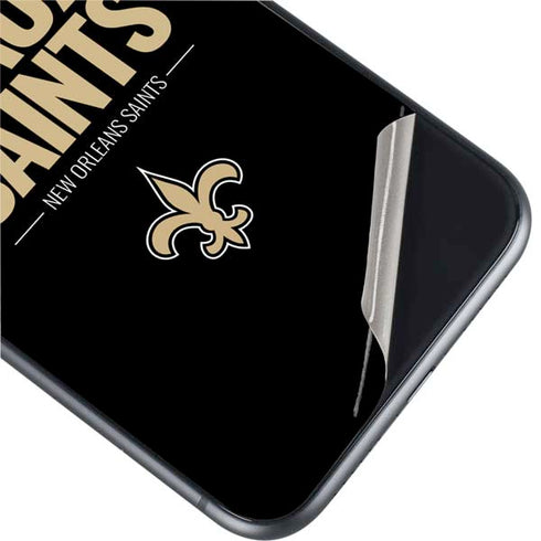 NFL New Orleans Saints Team Motto iPhone 11 Skin