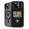 NFL New Orleans Saints Team Motto iPhone 15 Plus Kickstand Case