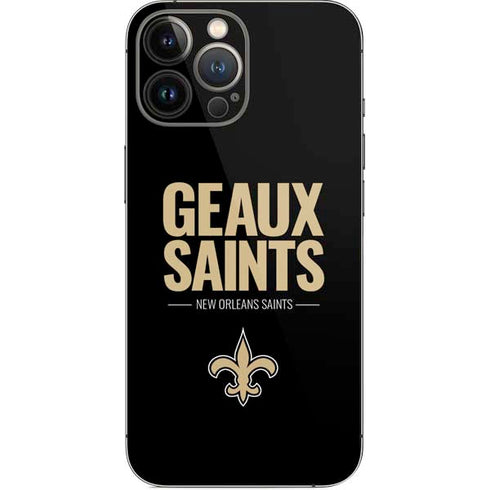 NFL New Orleans Saints Team Motto iPhone 15 Pro Max Skin