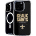NFL New Orleans Saints Team Motto iPhone 16 Pro MagSafe Case