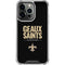 NFL New Orleans Saints Team Motto iPhone 16 Pro Max Clear Case